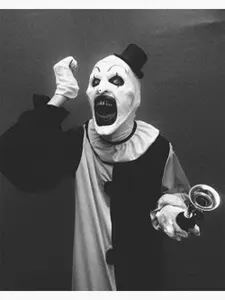 Art The Clown Metal Art Sign, Clowncore, Clown Art,Poster