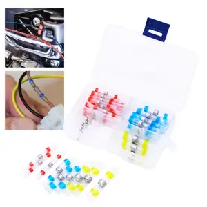 Insulated Wire Connectors, Waterproof Electrical Sealing Heat Shrink Terminals, 50/100 Pieces, Durable & Reliable Connection Solution