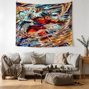Dragon Ball Series Pattern Tapestry, 1 Piece Of Fashionable Room Flag, Unique Wall Art For Living Room And Bedroom, Soft And Durable, Suitable For Children And Adults, Daily, Festival, Birthday Gifts, Bedroom Decorations