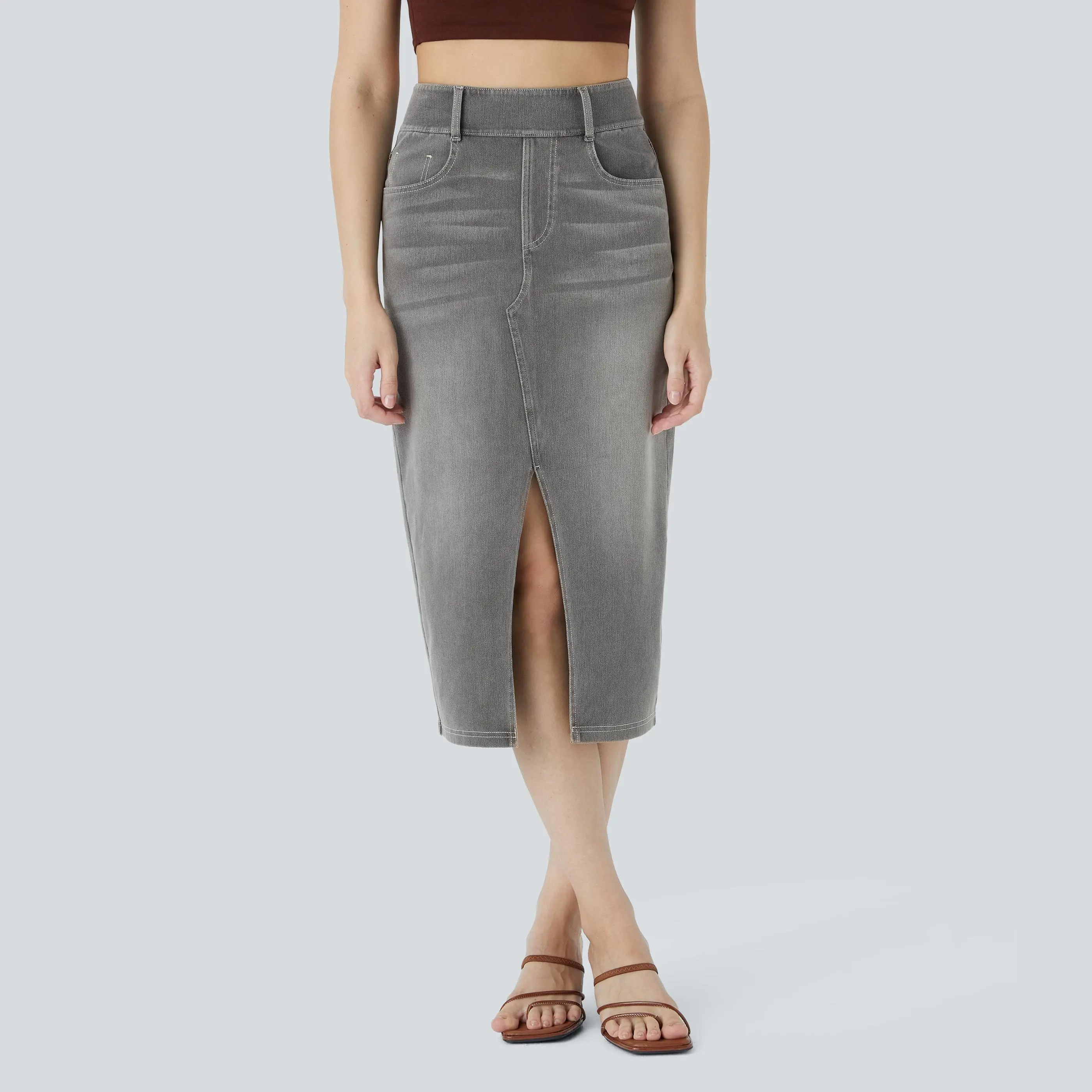 Black Iron Gray Denim