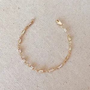 18k Gold Filled Opal Bracelet bracelet
