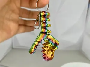 T-Rex Head Keychain | Flexi Keychain | 3D Printed|