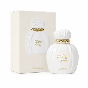 Milky Way EDP 100ml Long Lasting Spray - Perfume For Woman & Men, Unisex Warm Sweet Gourmand Fragrance, Creamy Milk Caramel Vanilla Woody Scent, Summer Daily Casual Wear, Date Woman Soft Luxury, Gift Idea