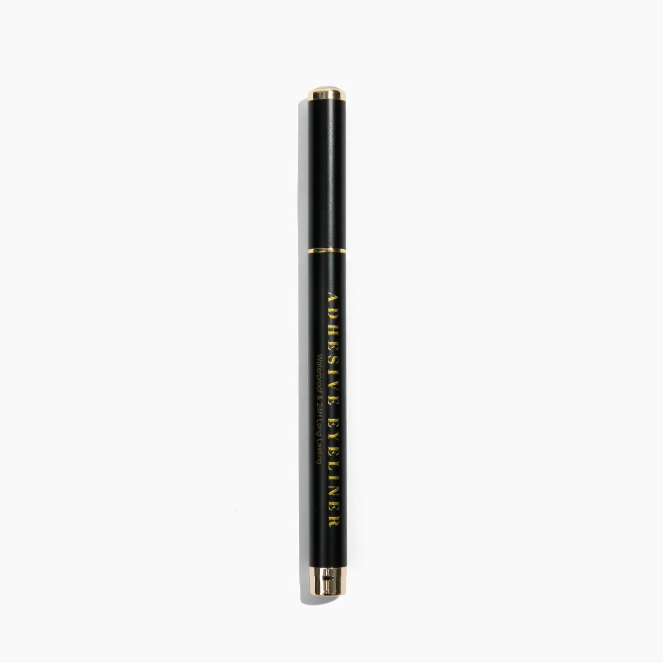 Black Eyeliner Adhesive - 2-in-1 Black Eyeliner & Lash Glue, Waterproof, 24hr Hold, Easy Application