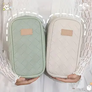 Large Capacity Pencil Case, Multifunctional Stationery Storage Bag, Creative School Supplies, Multi-Layer Makeup Bag, Office Learning Essentials, Drawing Markers