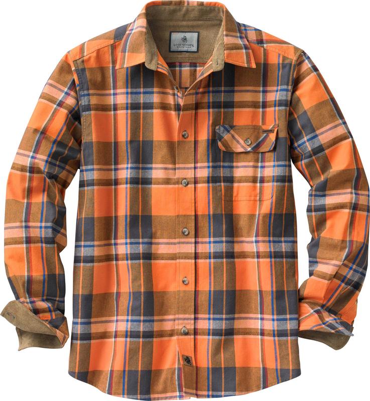 Legendary Whitetails Men's Buck Camp Flannel Shirt