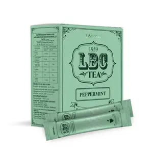 EDMARK 1959 LBC Peppermint Tea – Refreshing Blend of Tea Powder Leaves & Peppermint - Energizing Natural Flavor | 4g x20 Sachet