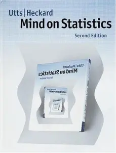 USED-Mind on Statistics (with CD-ROM and Internet Companion for Statistics) (Available Titles CengageNOW) by Jessica M. Utts (Hardcover)