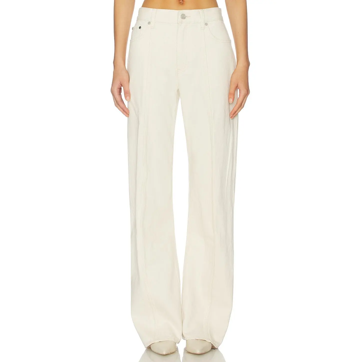 Helmut Lang Ski Jean in Ecru