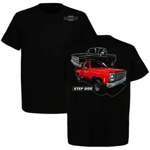 Squarebody Step-Side Graphic T-Shirt, Trucks Tee For Chevy Fans, Retro Style Classic Cotton Tee