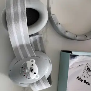 SURAVO 2-in-1 Baby Noise-Cancelling Earmuffs – Adjustable & Certified Earmuffs for Ultimate Hearing Protection (0-48 Months) – Safe, Soothing & Perfect for Sleep, Travel & Outdoor Adventures