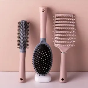 3-Pack Air Cushion Comb Set, Scalp Massage Comb, Suitable for Wet & Dry Hair, Curling or Straightening, Unisex, Ideal for Shower & Travel