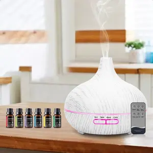 Essential Oil Diffuser, 550ml Scent Diffuser with waterless auto Off and Timer Functions, Mist humidifier with Lighting, eco-Friendly Materials, Perfect for Office and Home.