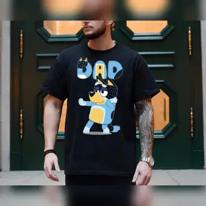 Blu3y Bandit Dad Shirt Blu3y Dad Shirt Blu3y Bingo Family Shirt Blu3y Family Shirt Cool Dad Club Shirt Dad Birthday Gift Blu3y Shirt
