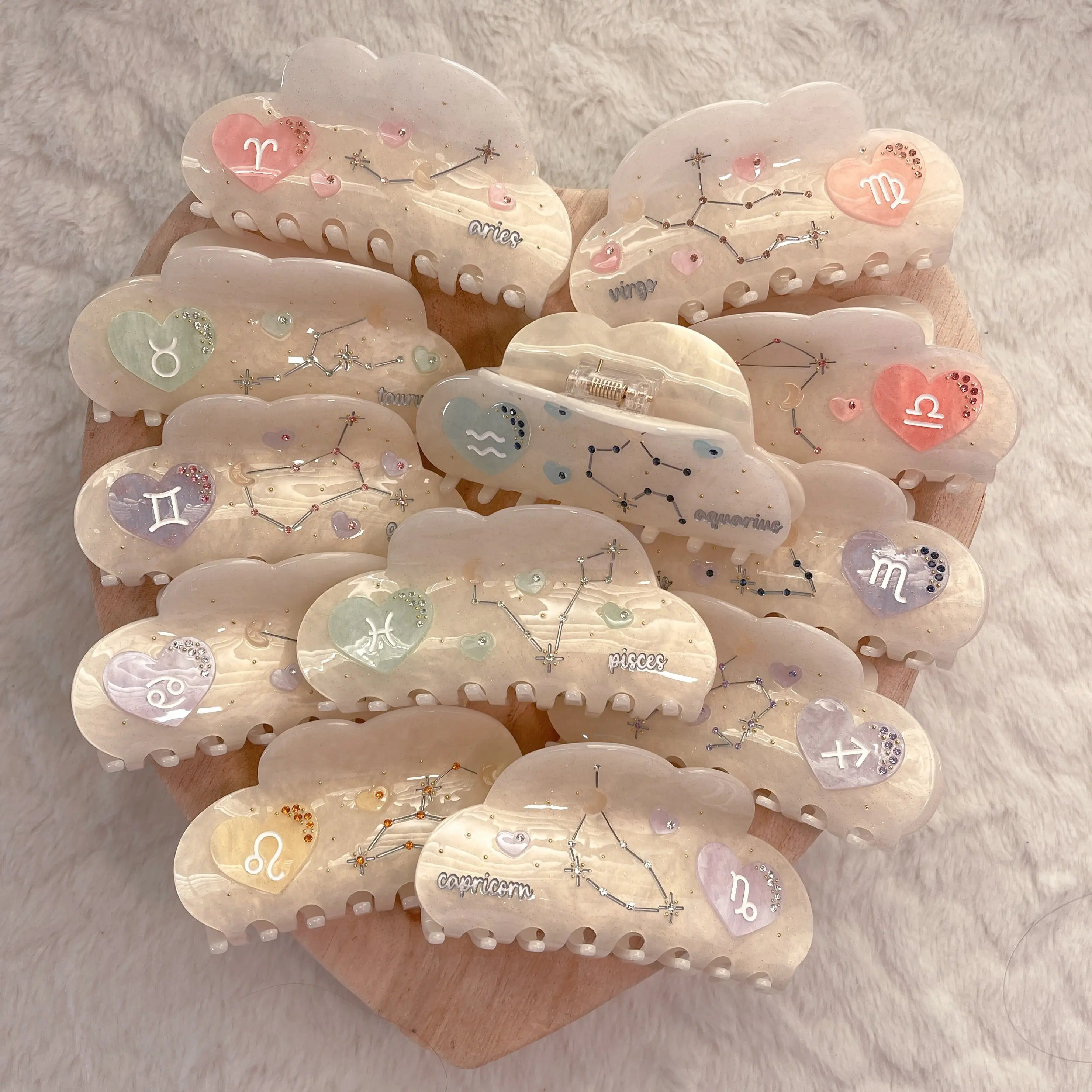 Celestial Astrology Claw Clip