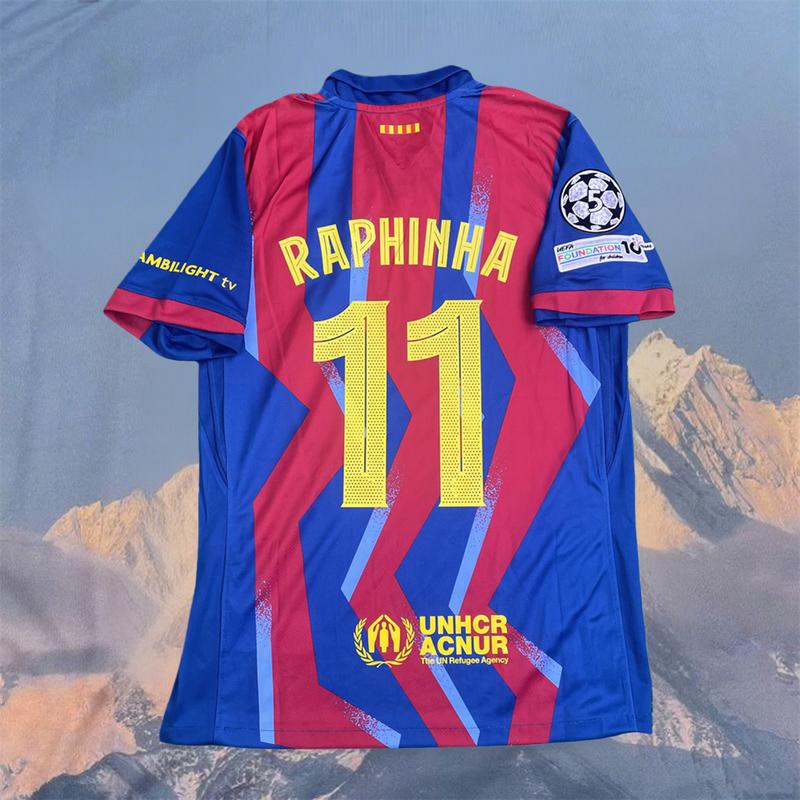 2025 2026 FCB Yamal 10# Raphinha 11# Pedri 8# Soccer jerseys