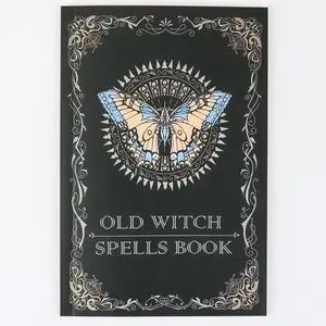 Gothic Butterfly Design Notebook for Wicca and Witchcraft Enthusiasts, Unique Spell Book for Occult Lovers, Stylish Journal for Magic Practitioners