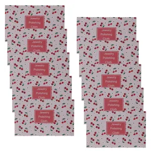 10x Premium Jewelry Cleaning Cloth Polishing Cleaner for Silver Gold