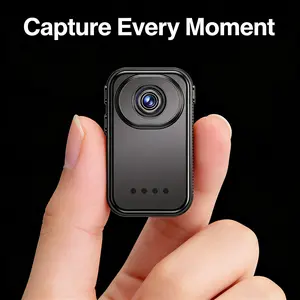 1080P Digital Thumb Camera  HD Mini Camera Micro with 16GB Card Snap Digital Camera Action Camera 1.47' HD Tiny Vintage Video Recorder for Travel Study Outdoor Activities
