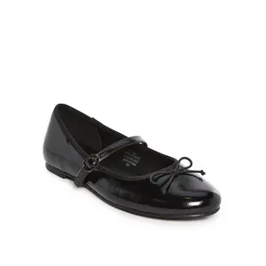 Woven Love Ballet Flats - Black