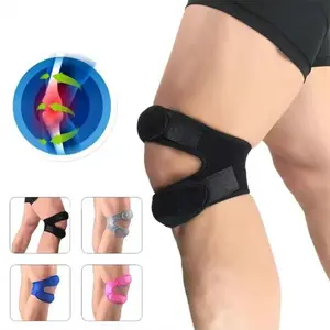 Adjustable Breathable Sports Knee Pad, Patellar Knee Brace, Patella Stabilizer Knee Brace, 1 Count Knee Cover for Men & Women, Knee Protector for Running, Jogging, Cycling