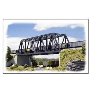 Walthers 933-3242 Double-Track Truss Bridge - Kit - 10 x 2-3/4 x 2-3/4" 25 x 6.8 x 6.8cm, N scale