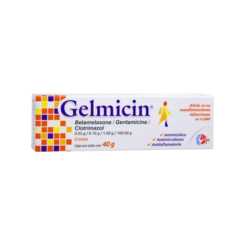 Gelmicin Body Care Skin Repair 40g Eczema-Free Hydrocortisone 1% Anti-Itch Cream for Skin Rash Allergies Eczema Psoriasis Therapeutic Treatment