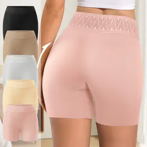 Morelect 5/10-Pack Women’s High Waist Leggings, Lace Trim Vertical Stripe Style, Stretchy Soft Breathable Material, Lightweight Everyday Summer Bottoms