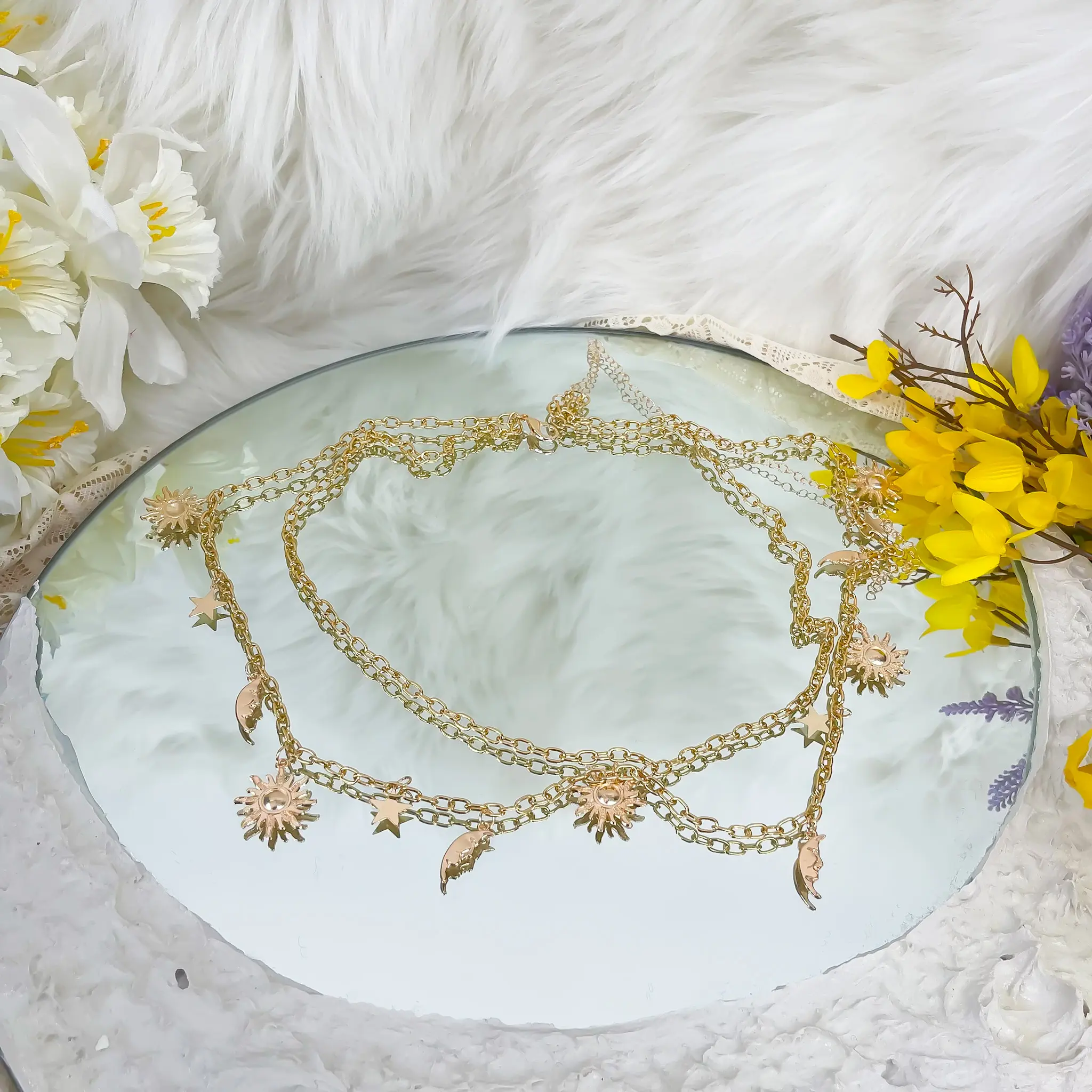 Gold Double Layer Sun