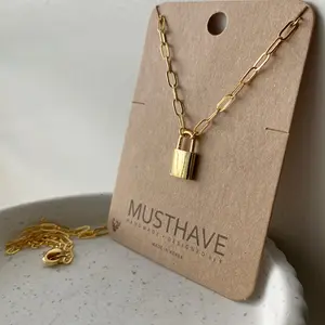 Padlock Necklace