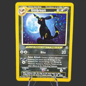 Umbreon 13/75 with HOLO BLEED - Neo Discovery (N2)