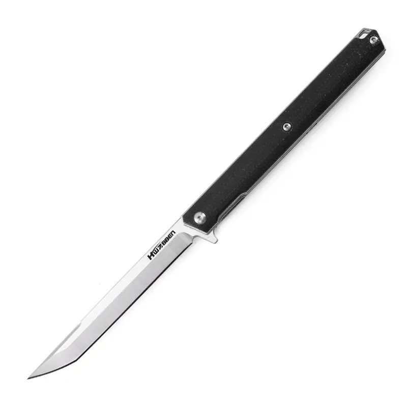 Gentleman Slim Compact EDC Pocket Folding Knife (J149/J097) - 9cm Premium D2 Steel Blade, G10 Handle, Outdoor EDC Tools for Hiking/Light Outdoor Camping Sports