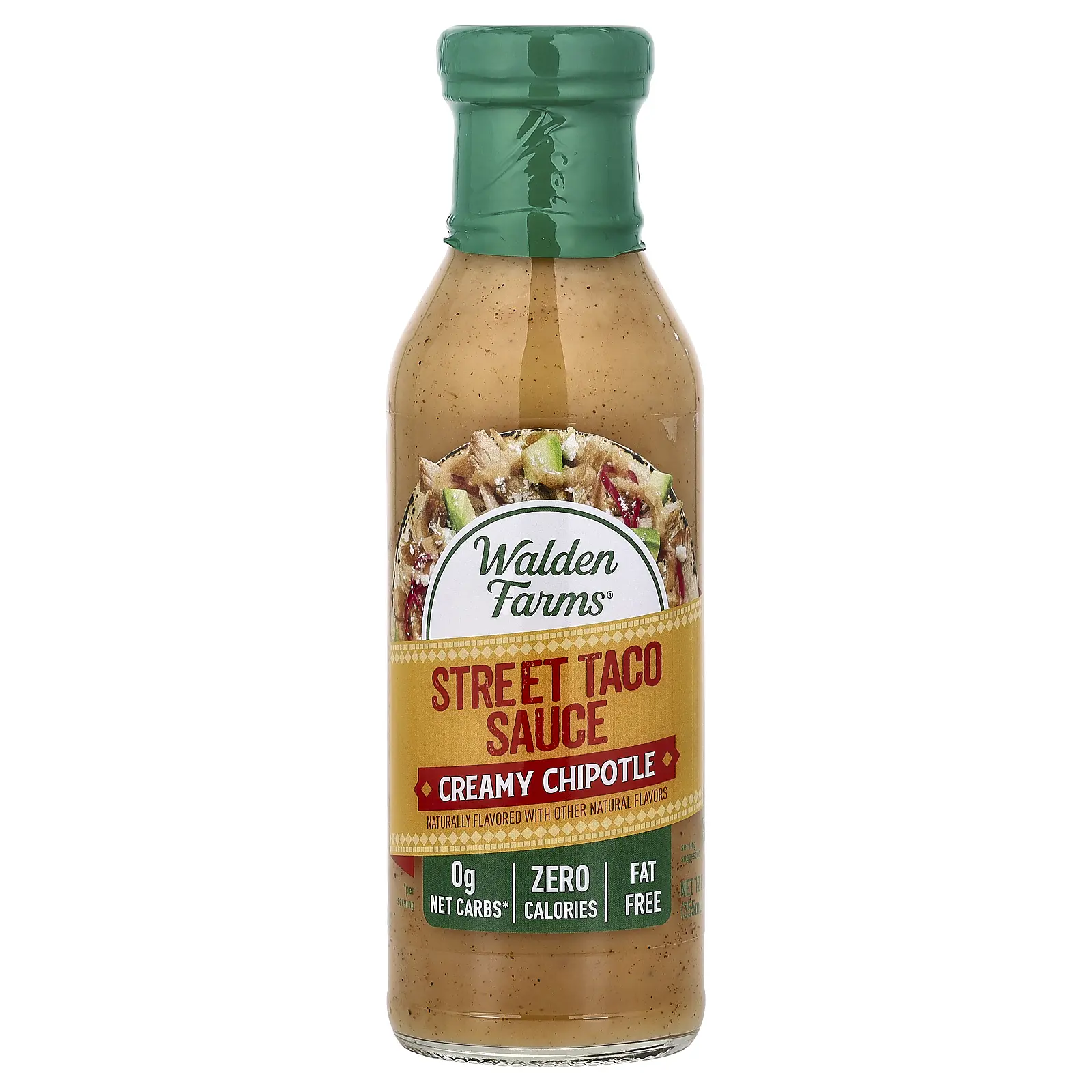 Walden Farms Street Taco Sauce, Creamy Chipotle, 12 fl oz (355 ml) Walden Farms Street Taco Sauce, Creamy Chipotle, 12 fl oz (355 ml)