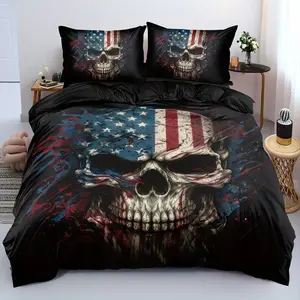 2/3 piece exquisite pattern quilt cover set, soft and comfortable, machine washable (1 * quilt cover + 1/2 * pillow cover, no quilt pillow core)