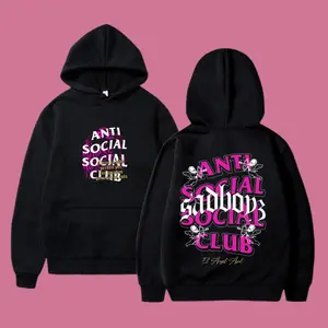 Sad Boyz Junior H x Anti Social Social Club Hoodie, Anti Social Club x Junior H, Sad Boyz Shirt, Gift For Fan, Top Womens Menswear, Full Size, Casual1 SIDE, T-shirt, Sweatshirt, Hoodie
