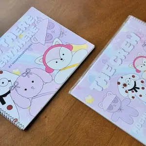 Whispers of Colors ONLY Coloring Book - 20 Illustrated Pages, Spiral Bound, Adorable Characters, Vibrant Pages for Creative Fun, Perfect for All Artists