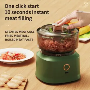 Automatic Electric Garlic Press