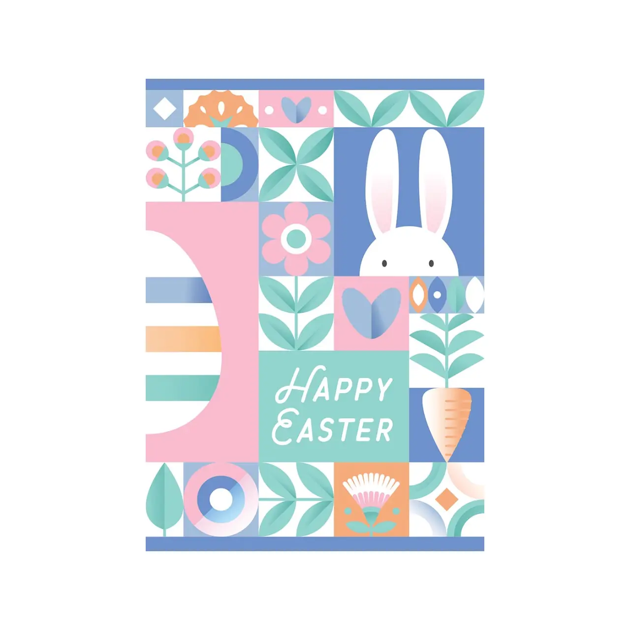 Tiles Easter Card