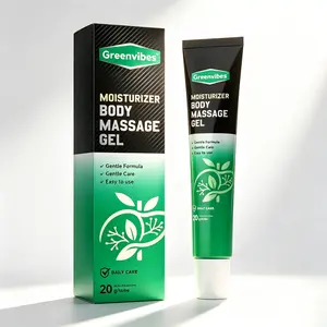GreenVibes Men's Care Gel | Massage for Men to Relax and Moisturize 20g