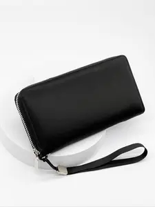 Long Wallet for Casual Use, Simple Design with Large Capacity, Perfect for Commuting and Daily Essentials