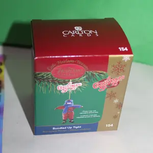 Carlton Cards Heirloom Mini Ornament Randy A Christmas Story Bundled Up Tight Holiday Ornament CXOR-154N 4.5" Ornament in Good Condition Decor Decoration
