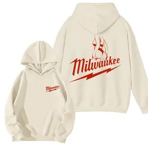 Funny Milwaukee 2 Sided Hoodie/Sweatshirt/T-Shirt, For Men/Women - Unisex Style, 100% Cotton, Pullover unisex hoodie faith hoodie Menswear Soft