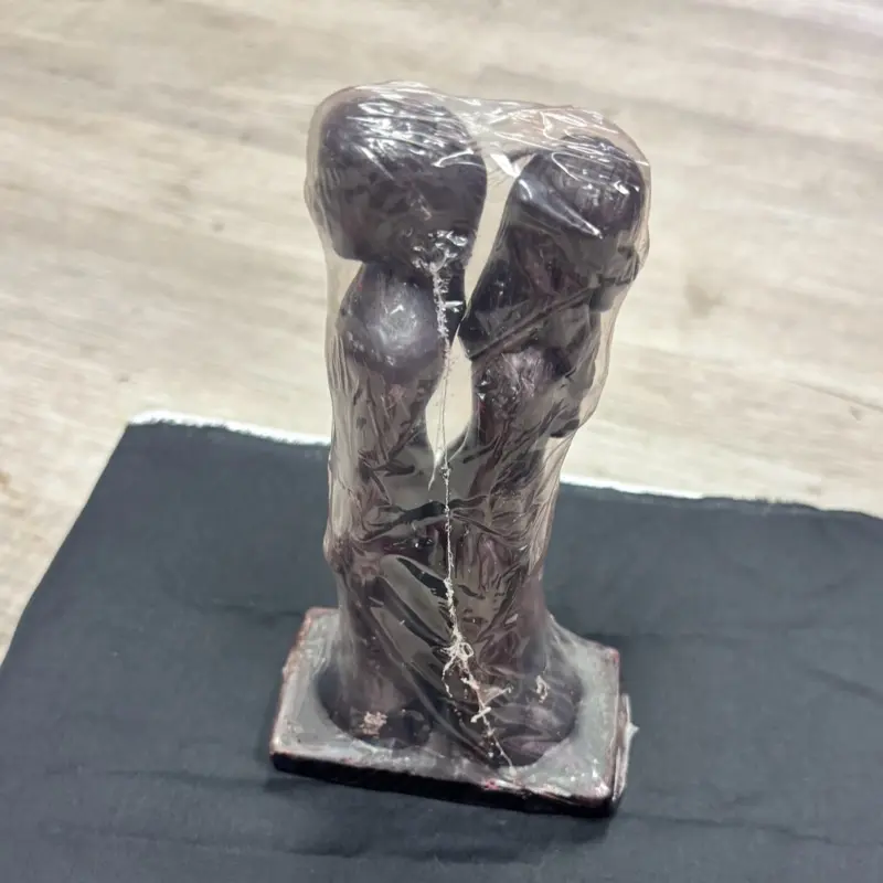 Black Back-to-Back Candle, Intended for Relationship Separation Between 2 People Decor Ornaments Decoration