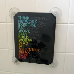 Shower Vision Board Waterproof