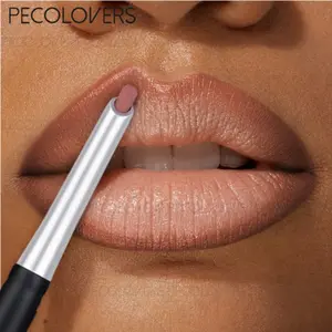 One All-Day Nude Lip Definer - 24H Water-Resistant Fade-Proof Formula, Velvet Matte Finish & Effortless Precision Tip, Ideal for Daily Professional Look & Makeup Beginners - Longwear Lip Lining Pencil, Lipliner