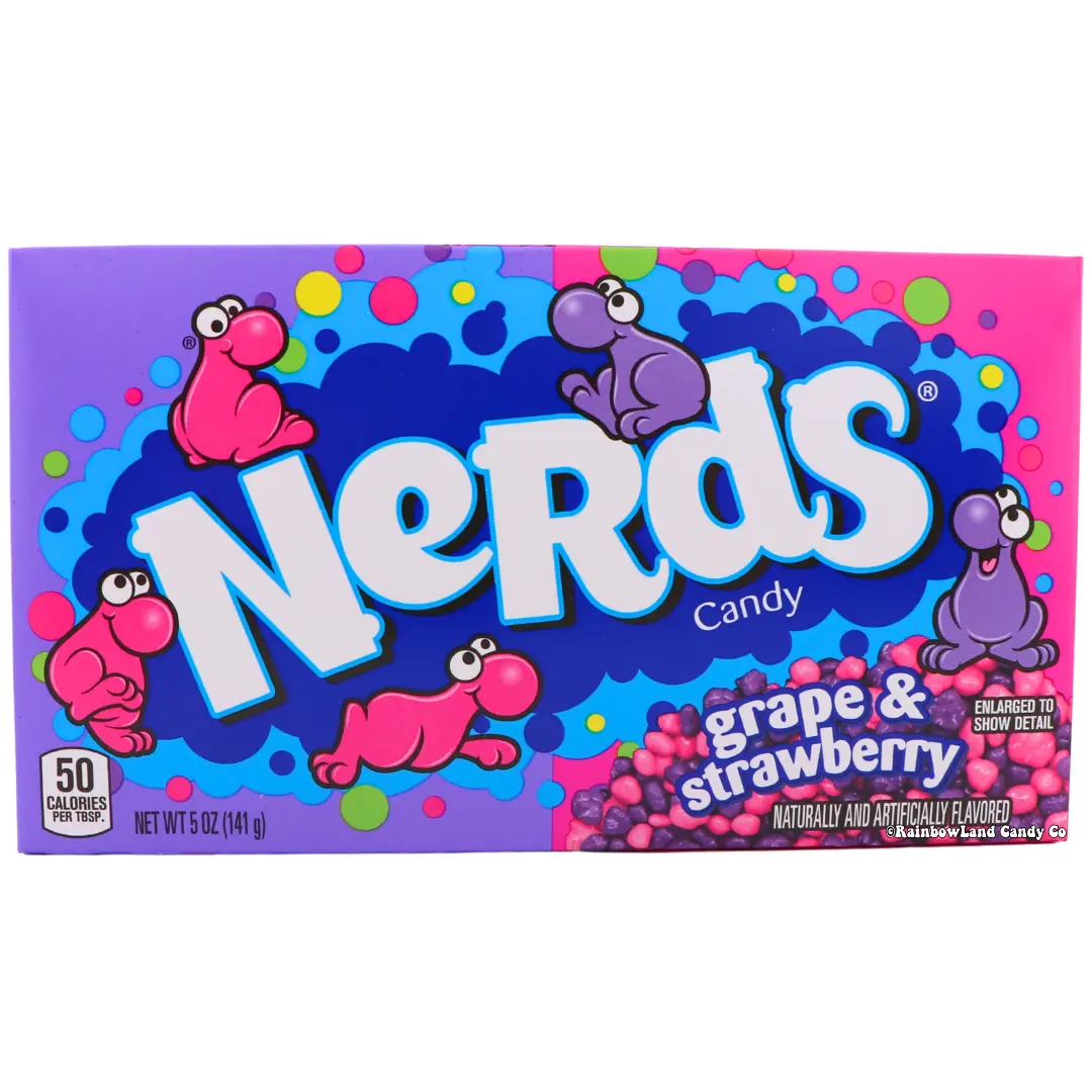 Nerds Grape and Strawberry - Theater Box