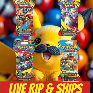 Mega Evolution Sleeved Booster Pack - ME01: Mega Evolution (MEG)
