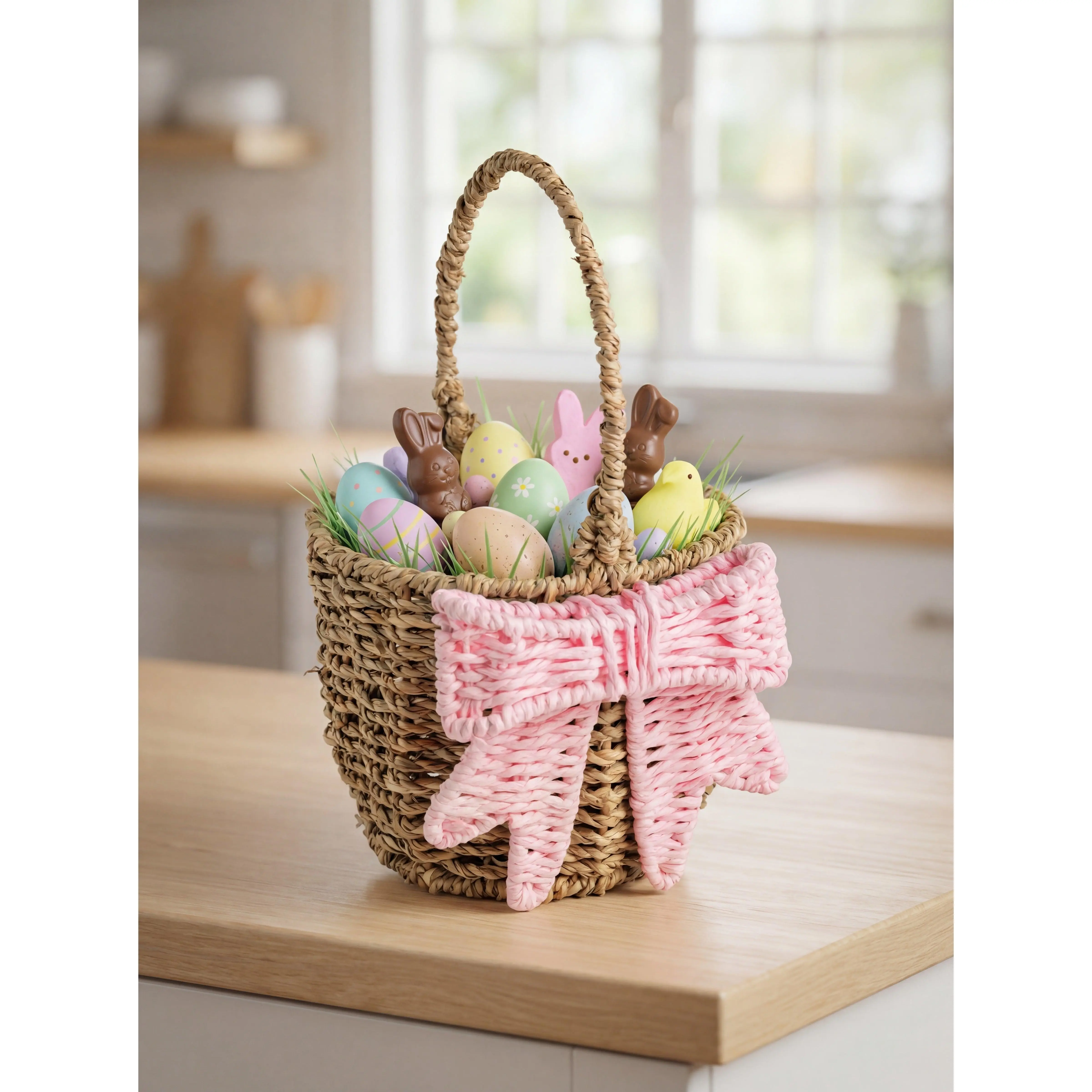 Bow Easter Basket