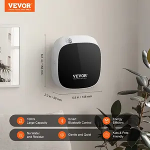 VEVOR Scent Air Machine, 100ml Bluetooth Smart Essential Oil Diffuser, 1000sq. ft Waterless Scent Diffuser with Cold Air Technology, Aromatherapy Diffuser Machine for Home, Office, Hotel, Spa