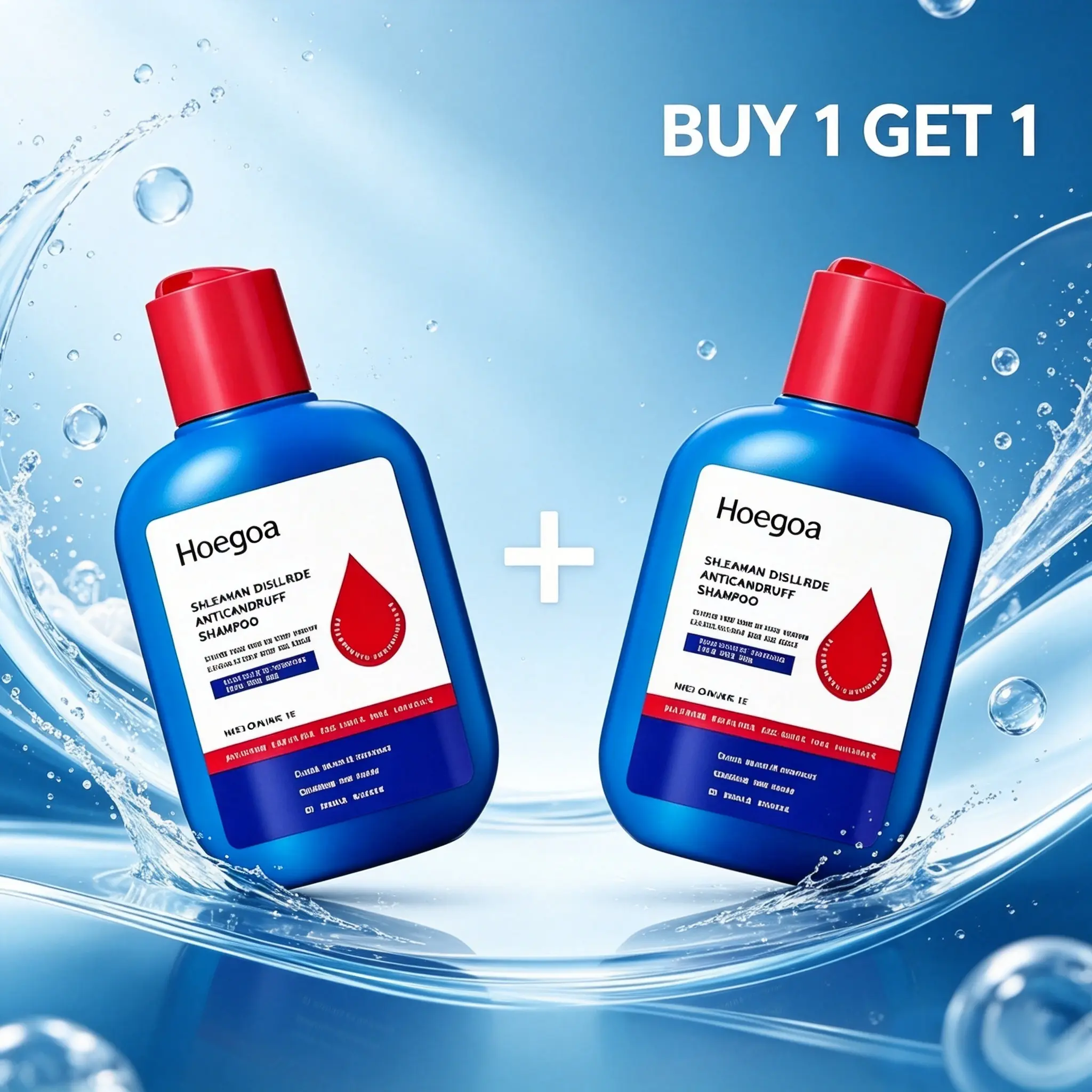 【BUY 1 GET 1】TOW-bottle pack Selenium Disulfide Hair Care Shampoo Oil Control Refreshing Anti-Dandruff Anti-itch Scalp Cleansing Shampoo Deeply cleanses the scalp, controls oil, and leaves it feeling refreshed use 3-5 time